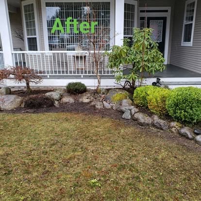 Front Garden Bed Tidy-Up — After